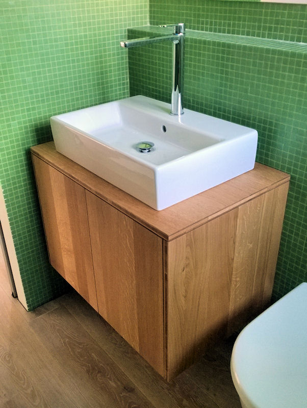 Badezimmermöbel von Eberhart Schreinerei, 8463 Benken Badezimmermöbel von Eberhart Schreinerei, 8463 Benken